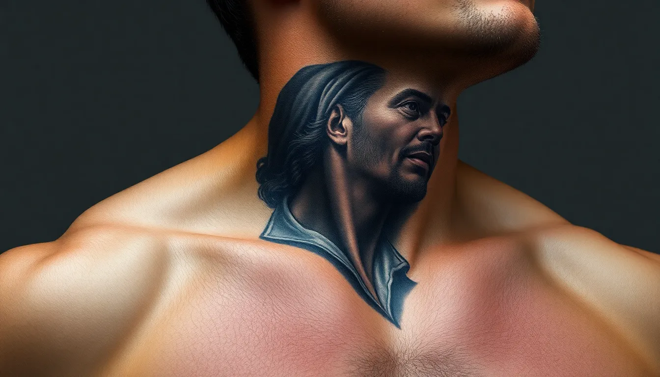 50+ Bold Neck Tattoo Ideas for Men That Command Respect in 2025 8 50+ Bold Neck Tattoo Ideas for Men That Command Respect in 2025 7