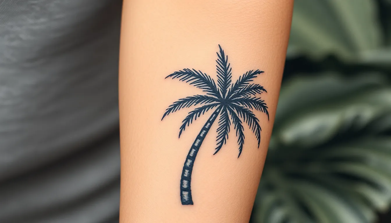 50+ Stunning Palm Tree Tattoo Ideas That'll Make You Crave Paradise (2025) 8 50+ Stunning Palm Tree Tattoo Ideas That'll Make You Crave Paradise (2025) 7
