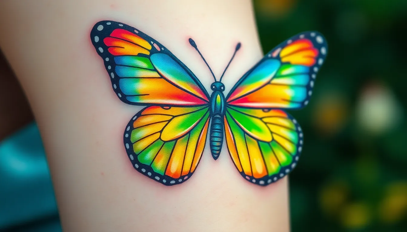 50+ Stunning Rainbow Tattoo Ideas: From Watercolor to Geometric Designs (2025) 8 50+ Stunning Rainbow Tattoo Ideas: From Watercolor to Geometric Designs (2025) 7