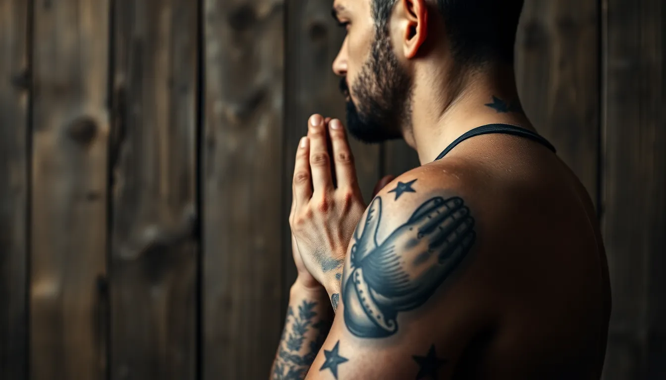 50 Religious Tattoo Ideas for Guys: Crosses, Angels & Biblical Verses That Inspire 8 50 Religious Tattoo Ideas for Guys: Crosses, Angels & Biblical Verses That Inspire 7