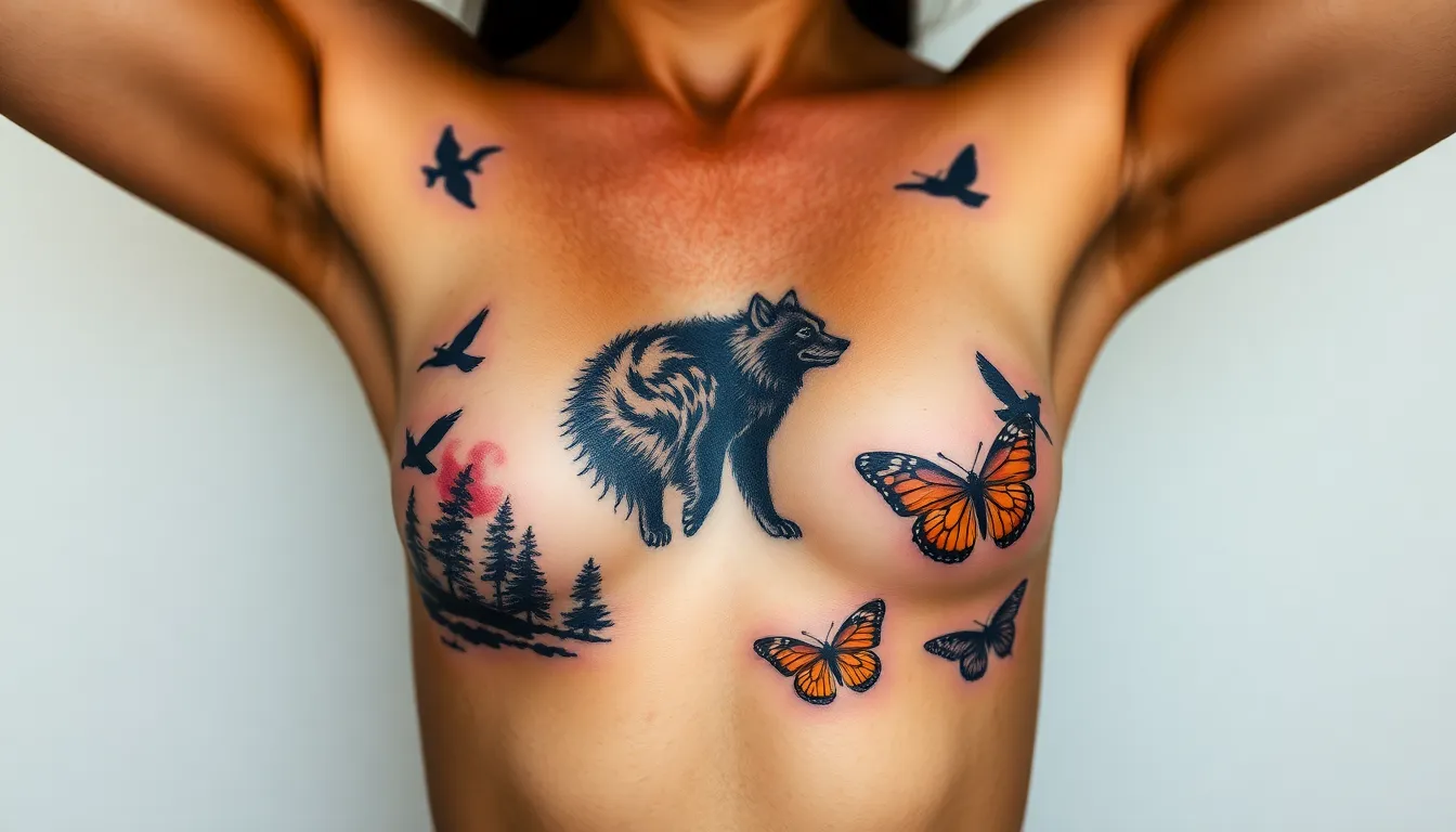 50+ Stunning Rib Tattoo Ideas: From Delicate Florals to Bold Geometric Designs 8 50+ Stunning Rib Tattoo Ideas: From Delicate Florals to Bold Geometric Designs 7