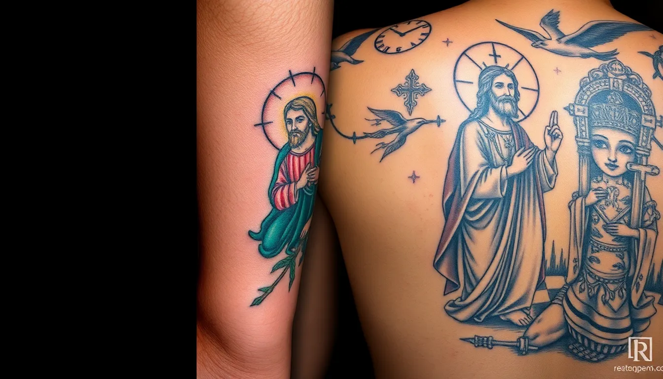 50+ San Judas Tattoo Ideas: Sacred Designs for Faith, Hope & Protection 8 50+ San Judas Tattoo Ideas: Sacred Designs for Faith, Hope & Protection 7