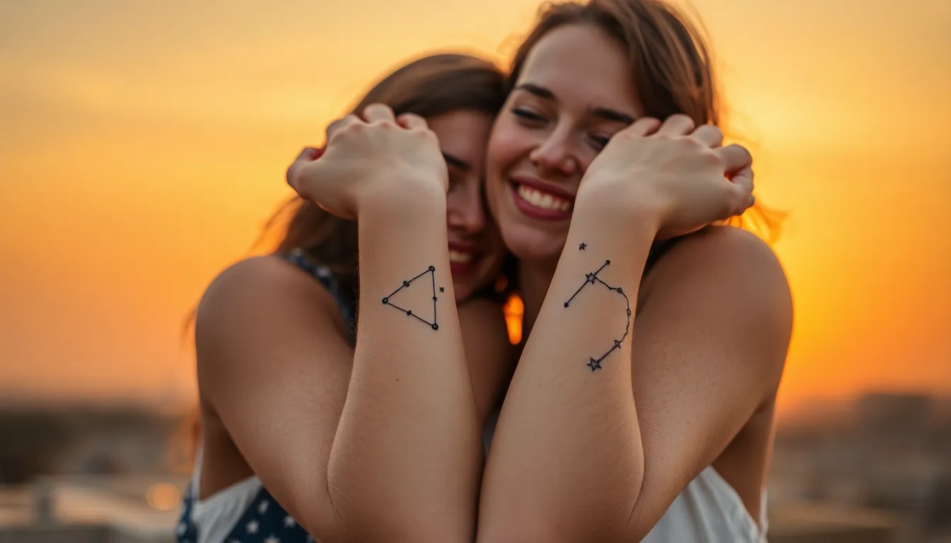 50+ Beautiful Sister Tattoo Ideas to Celebrate Your Unbreakable Bond 8 50+ Beautiful Sister Tattoo Ideas to Celebrate Your Unbreakable Bond 7