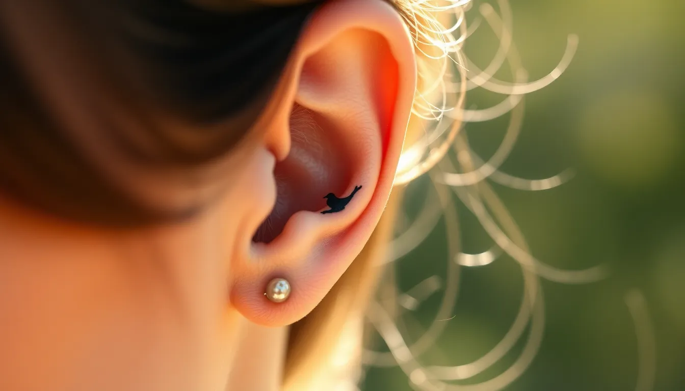 25 Stunning Tattoo Behind Ear Ideas That'll Make You Want Your First (Or Next!) Ink 8 25 Stunning Tattoo Behind Ear Ideas That'll Make You Want Your First (Or Next!) Ink 7