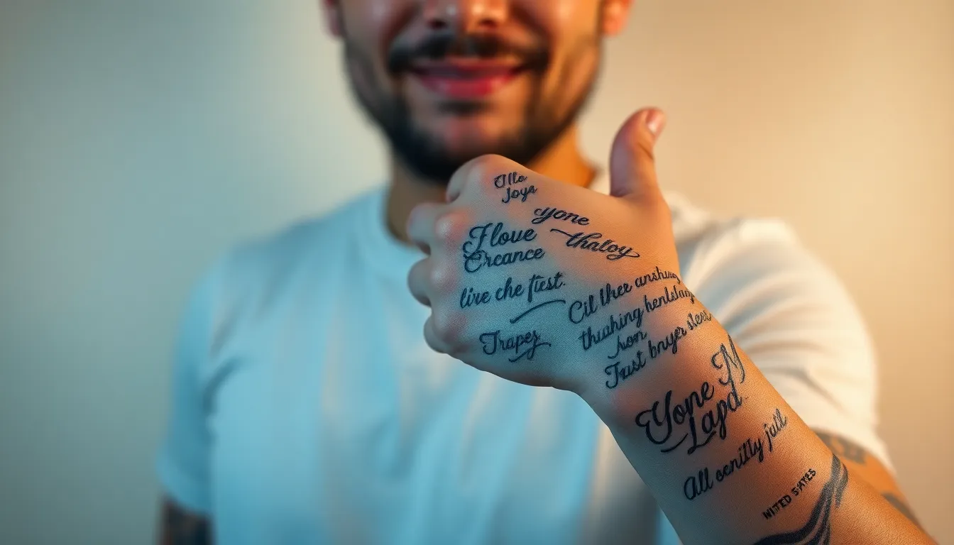 50+ Stunning Tattoo Handwriting Ideas: Scripts, Fonts & Meaningful Designs 8 50+ Stunning Tattoo Handwriting Ideas: Scripts, Fonts & Meaningful Designs 7