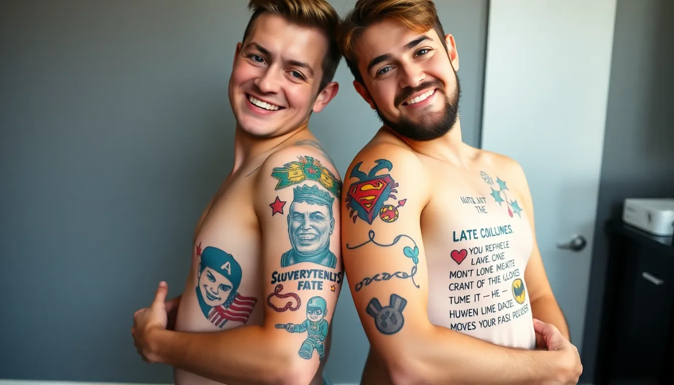 50+ Meaningful Tattoo Ideas for Brothers: Matching & Complementary Designs 2025 8 50+ Meaningful Tattoo Ideas for Brothers: Matching & Complementary Designs 2025 7