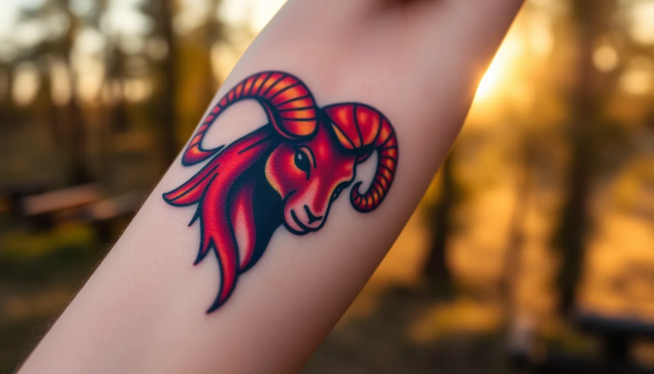 50+ Bold Aries Tattoo Ideas That Perfectly Match Your Fiery Personality 10 50+ Bold Aries Tattoo Ideas That Perfectly Match Your Fiery Personality 9