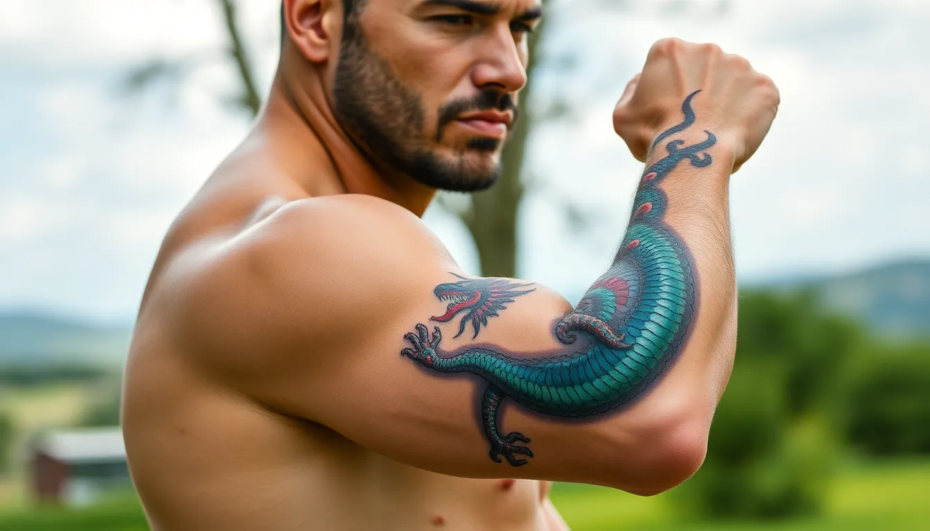 101 Epic Arm Tattoo Ideas for Men: From Sleeves to Minimalist Designs 9