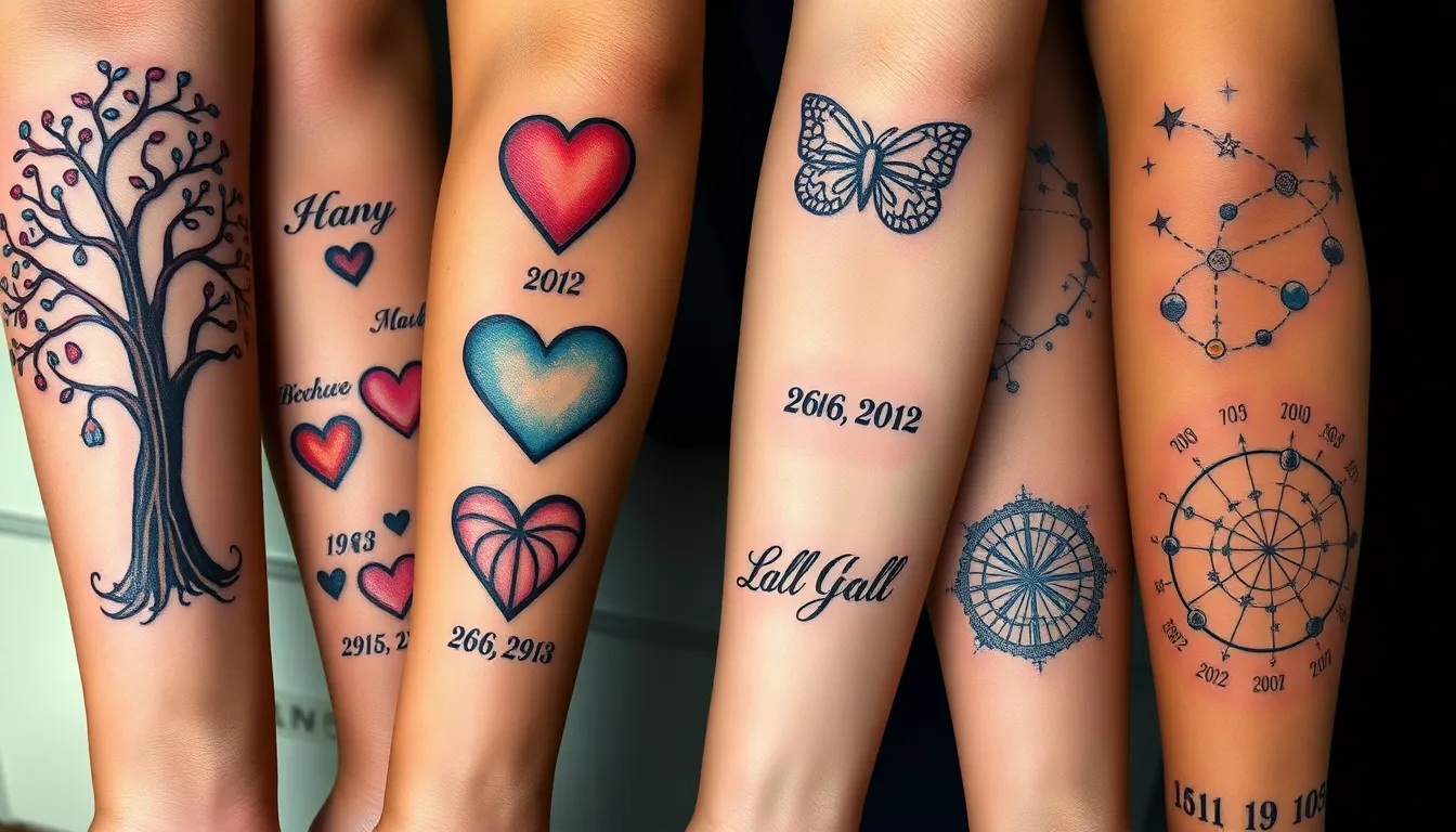 50+ Stunning Birth Year Tattoo Ideas: From Roman Numerals to Creative Designs 10 50+ Stunning Birth Year Tattoo Ideas: From Roman Numerals to Creative Designs 9