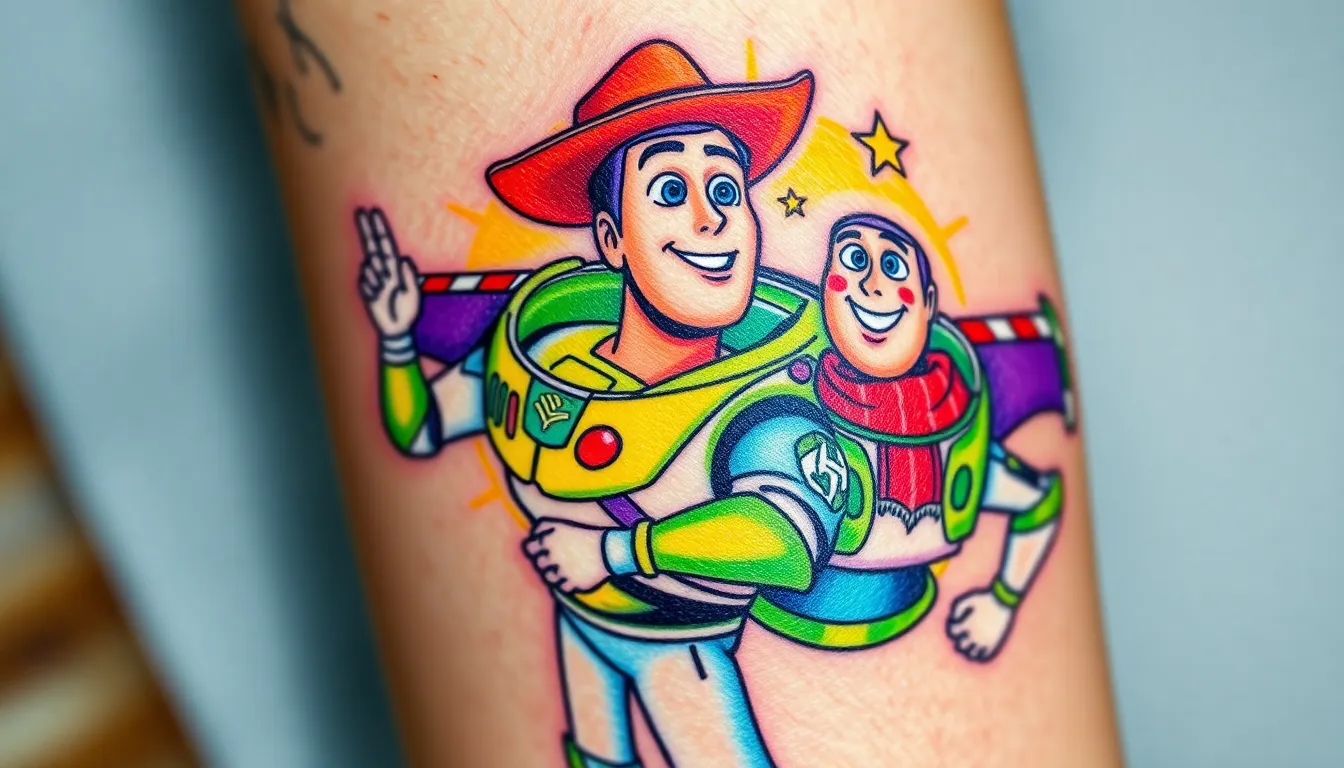 50+ Magical Disney Tattoo Ideas That Will Bring Your Childhood Dreams to Life 10 50+ Magical Disney Tattoo Ideas That Will Bring Your Childhood Dreams to Life 9