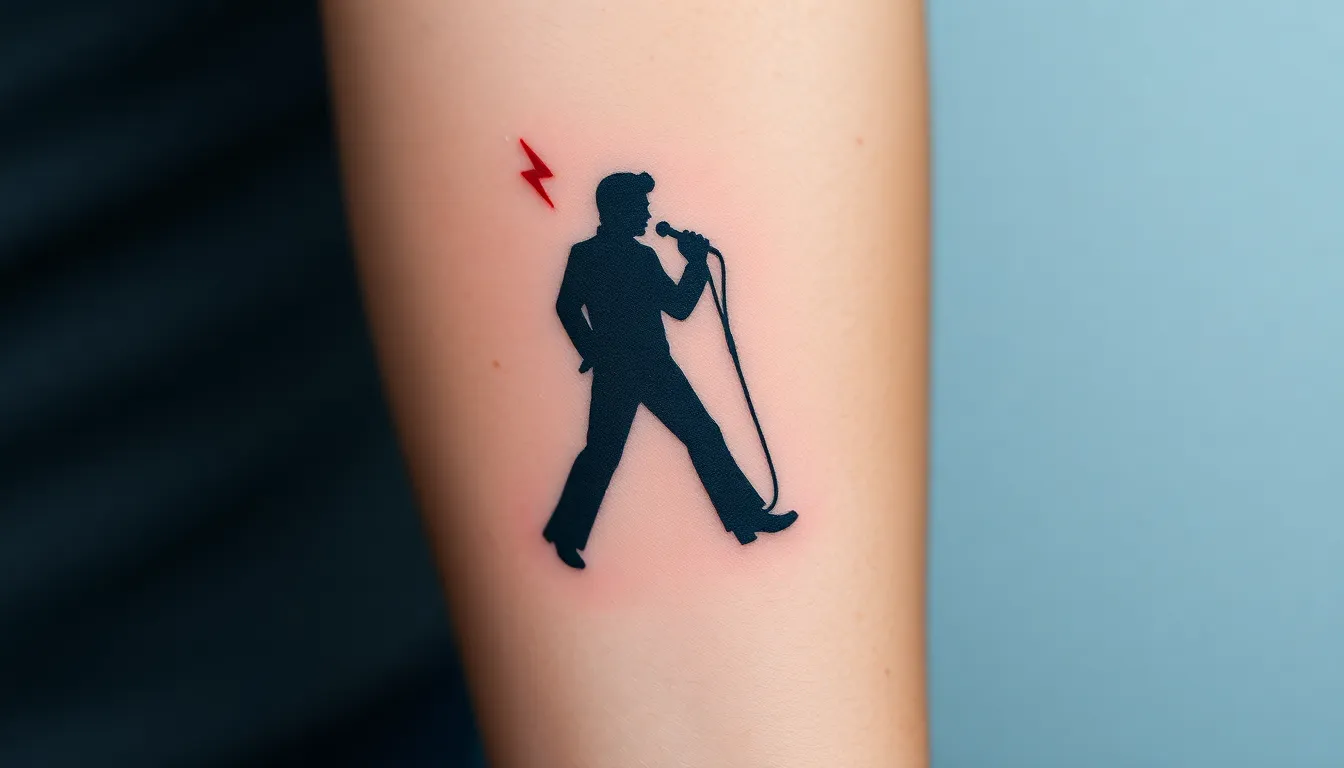 50+ Epic Elvis Tattoo Ideas: From Classic Portraits to TCB Lightning Bolts 10 50+ Epic Elvis Tattoo Ideas: From Classic Portraits to TCB Lightning Bolts 9