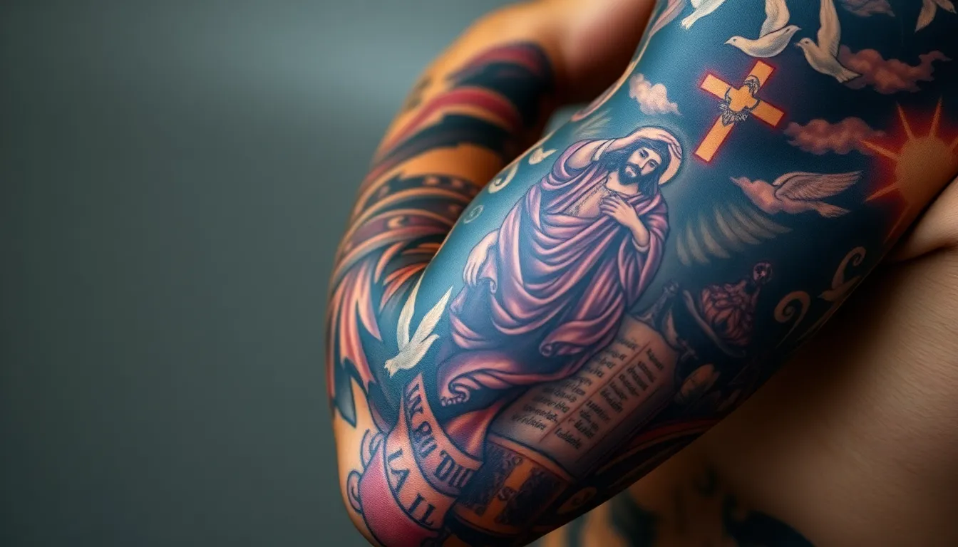 50+ Divine God Tattoo Ideas: Sacred Designs for Your Spiritual Journey 10 50+ Divine God Tattoo Ideas: Sacred Designs for Your Spiritual Journey 9