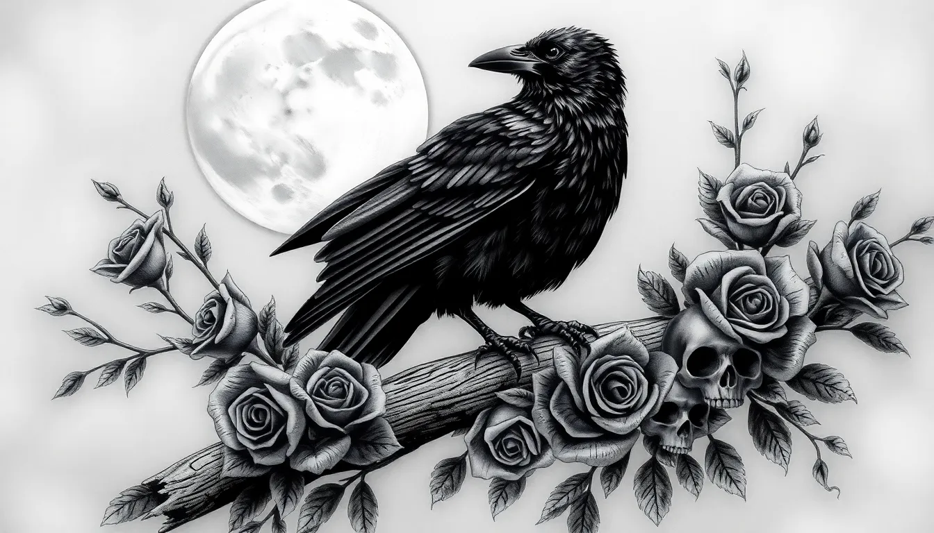 50+ Dark & Beautiful Goth Tattoo Ideas for Your Next Ink 10 50+ Dark & Beautiful Goth Tattoo Ideas for Your Next Ink 9