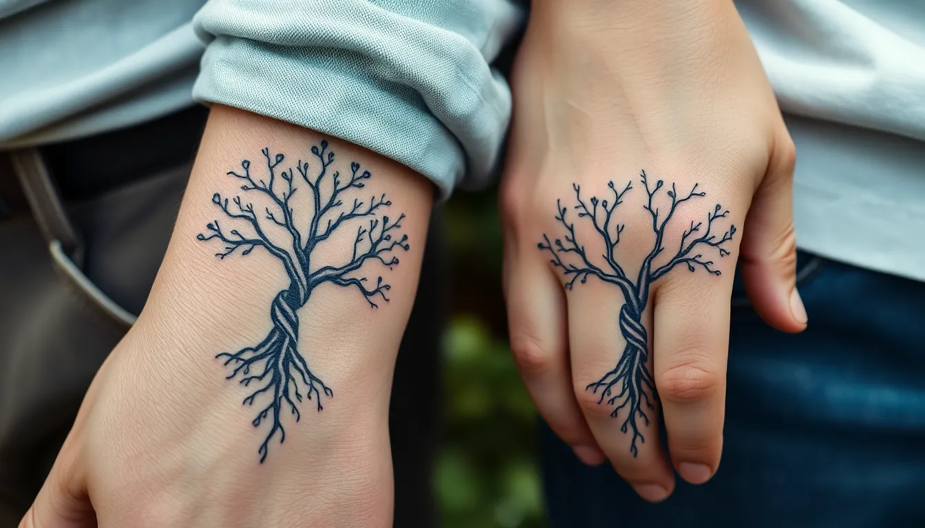 50+ Romantic Couples Tattoo Ideas That Perfectly Celebrate Your Love Story 10 50+ Romantic Couples Tattoo Ideas That Perfectly Celebrate Your Love Story 9
