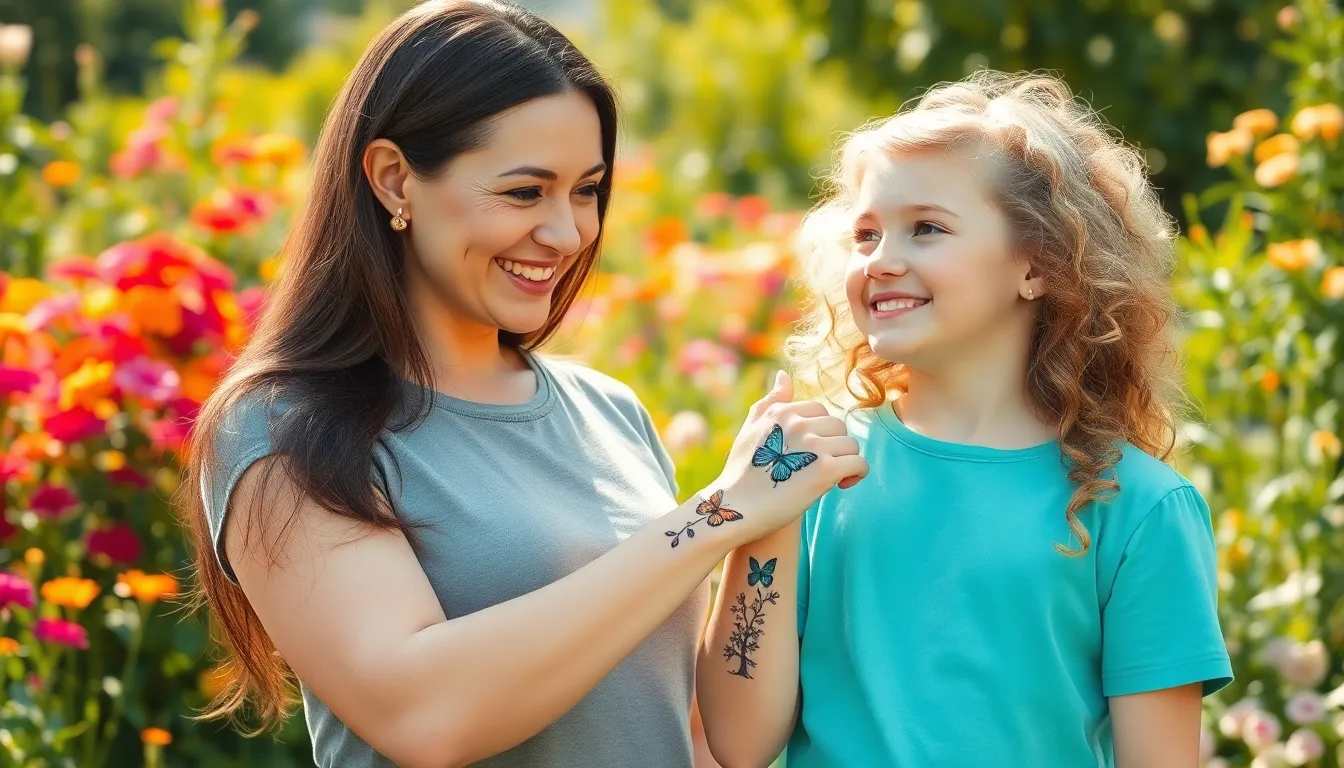 50+ Beautiful Ideas for Daughter Tattoo Designs That Celebrate Your Special Bond 10 50+ Beautiful Ideas for Daughter Tattoo Designs That Celebrate Your Special Bond 9