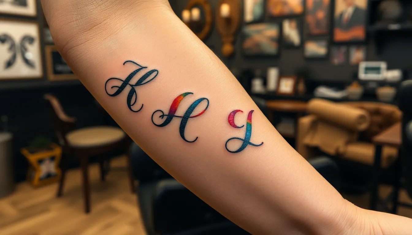 50+ Initial Tattoo Ideas for Your First Ink (Simple & Meaningful Designs) 9
