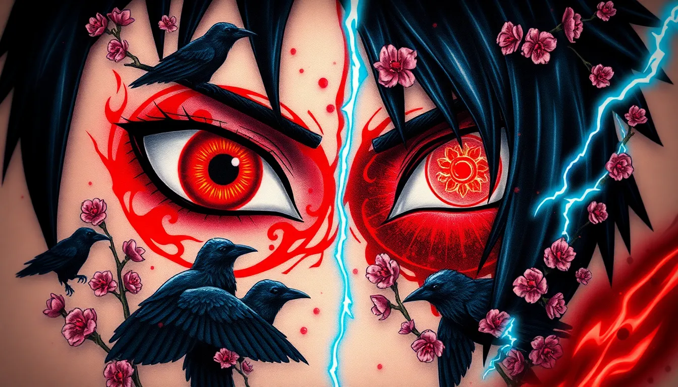 50+ Epic Itachi Tattoo Ideas: Sharingan, Crows & Minimalist Designs 10 50+ Epic Itachi Tattoo Ideas: Sharingan, Crows & Minimalist Designs 9