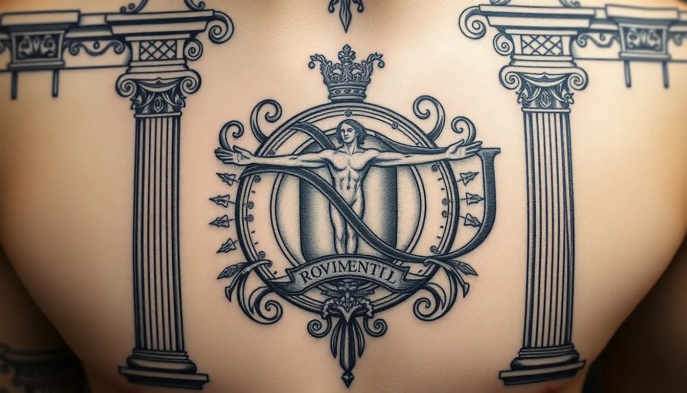 50+ Stunning Italian Tattoo Ideas: From Roman Symbols to Renaissance Art 10 50+ Stunning Italian Tattoo Ideas: From Roman Symbols to Renaissance Art 9