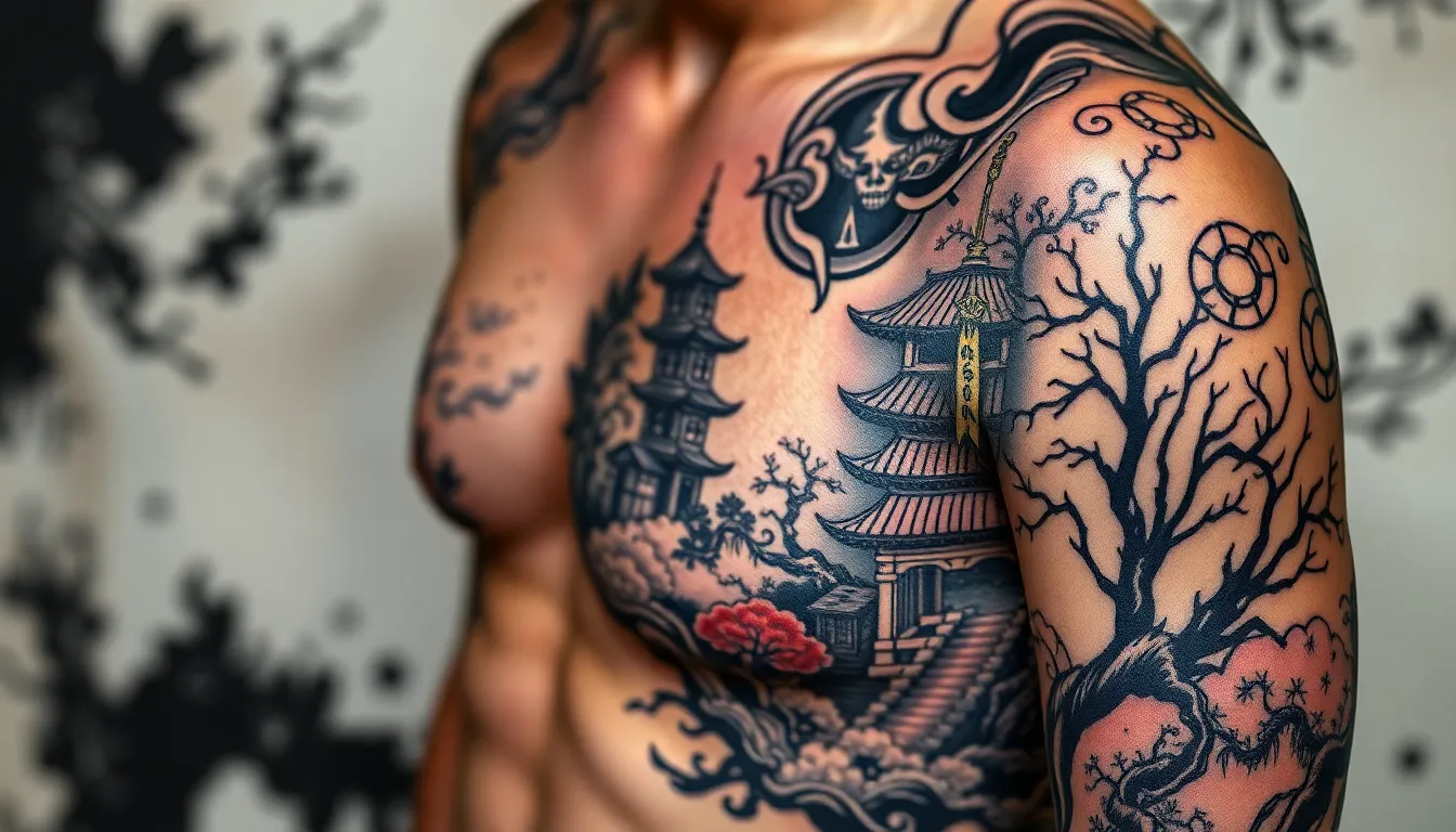 50 Best JJK Tattoo Ideas: From Sukuna to Gojo Designs That Fans Love 10 50 Best JJK Tattoo Ideas: From Sukuna to Gojo Designs That Fans Love 9