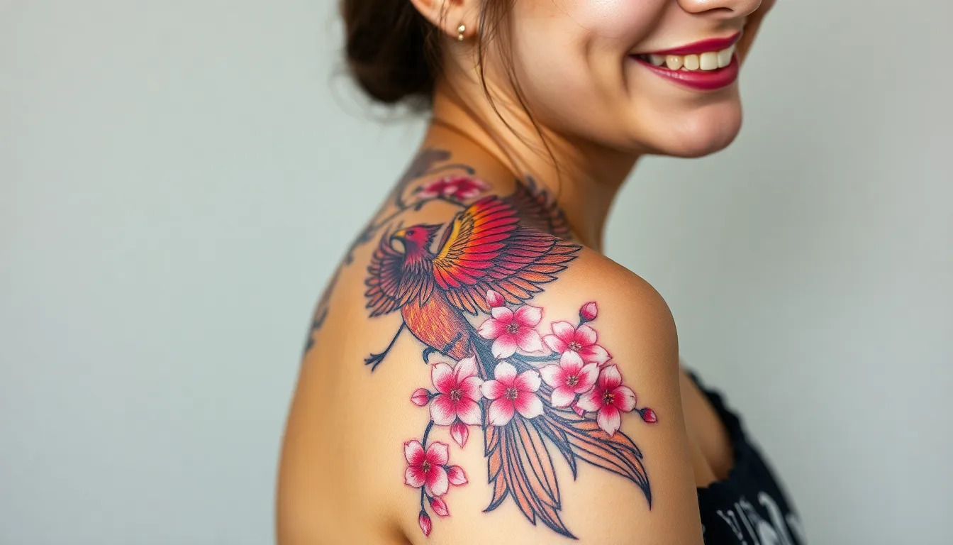 50+ Stunning Phoenix Tattoo Ideas for Women: Designs That Symbolize Rebirth & Strength 10 50+ Stunning Phoenix Tattoo Ideas for Women: Designs That Symbolize Rebirth & Strength 9