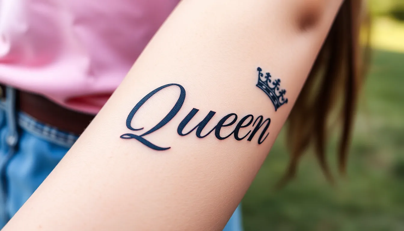 50+ Stunning Queen Tattoo Ideas: Crowns, Chess Pieces & Royal Designs for 2025 10 50+ Stunning Queen Tattoo Ideas: Crowns, Chess Pieces & Royal Designs for 2025 9