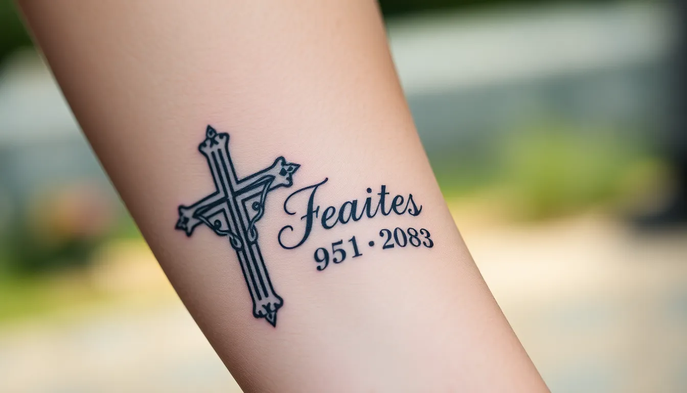 50+ Creative Tattoo Birth Date Ideas: From Minimalist to Memorial Designs 10 50+ Creative Tattoo Birth Date Ideas: From Minimalist to Memorial Designs 9