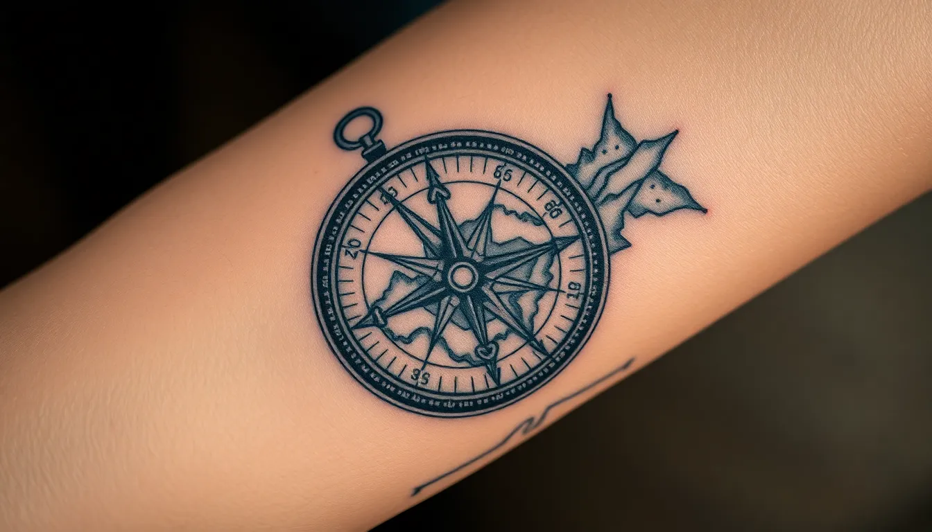 50+ Stunning Tattoo Compass Ideas: From Minimalist to 3D Designs (2025 Guide) 10 50+ Stunning Tattoo Compass Ideas: From Minimalist to 3D Designs (2025 Guide) 9