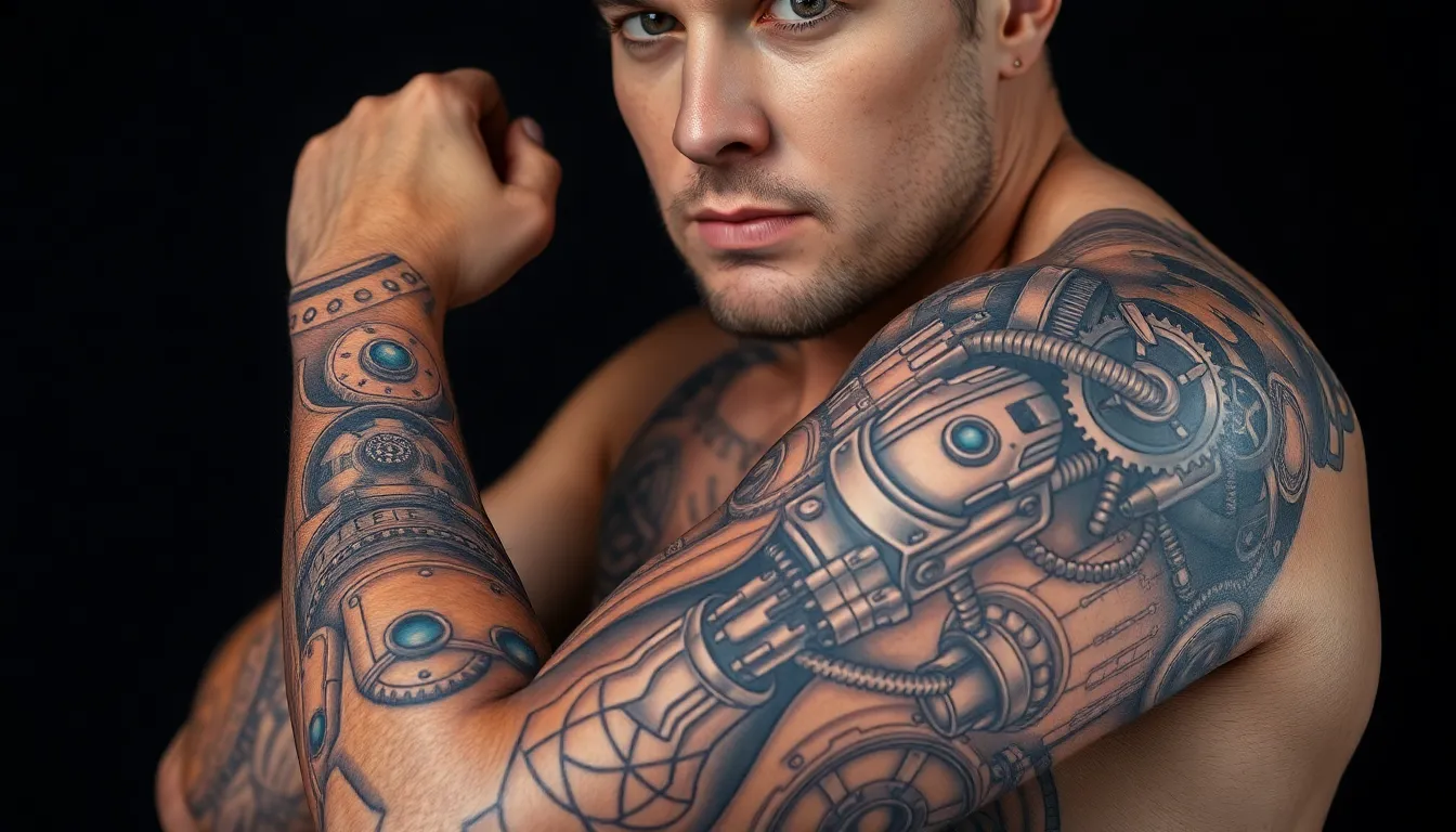 50+ Stunning Tattoo Design Sleeve Ideas That Will Transform Your Arm Into Art 10 50+ Stunning Tattoo Design Sleeve Ideas That Will Transform Your Arm Into Art 9