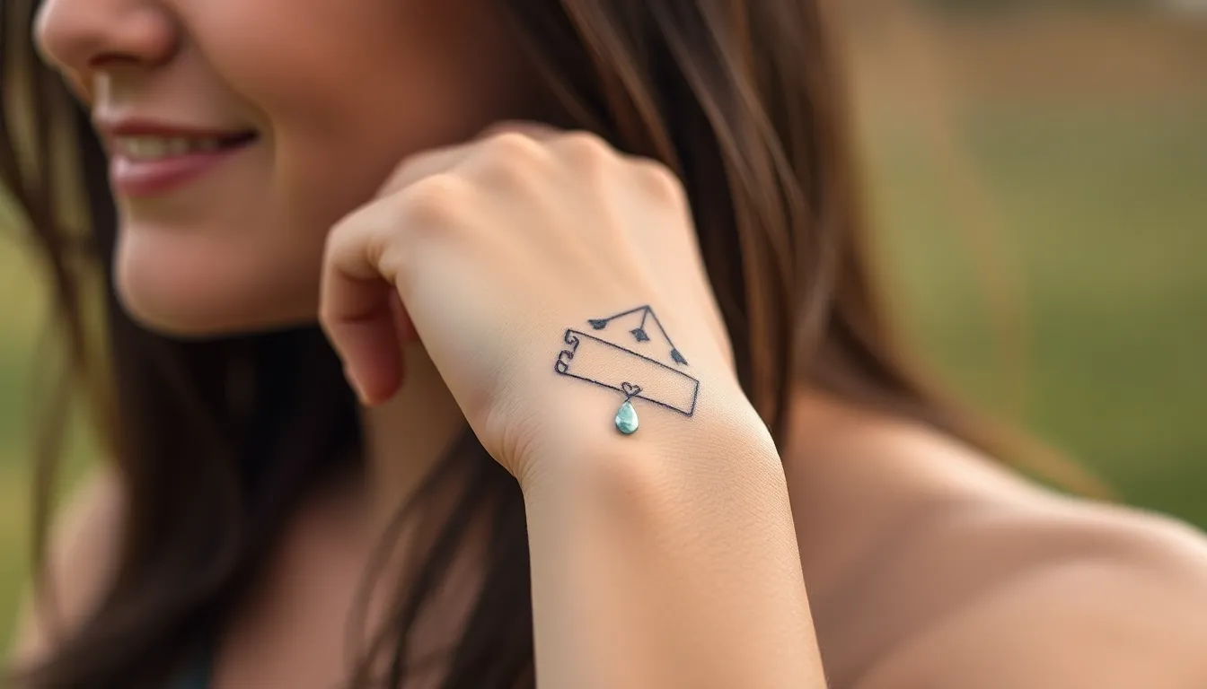 50+ Stunning Aquarius Tattoo Ideas to Show Your Water Bearer Pride 12 50+ Stunning Aquarius Tattoo Ideas to Show Your Water Bearer Pride 11