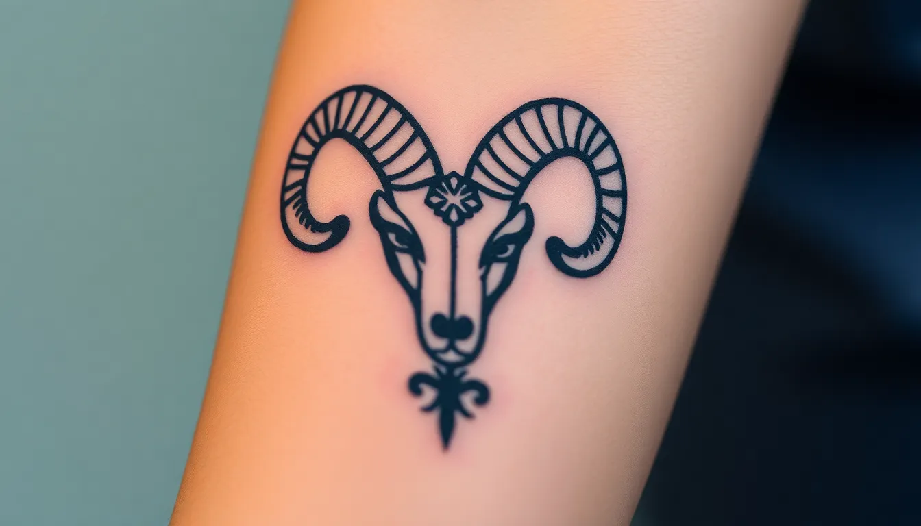 50+ Bold Aries Tattoo Ideas That Perfectly Match Your Fiery Personality 12 50+ Bold Aries Tattoo Ideas That Perfectly Match Your Fiery Personality 11