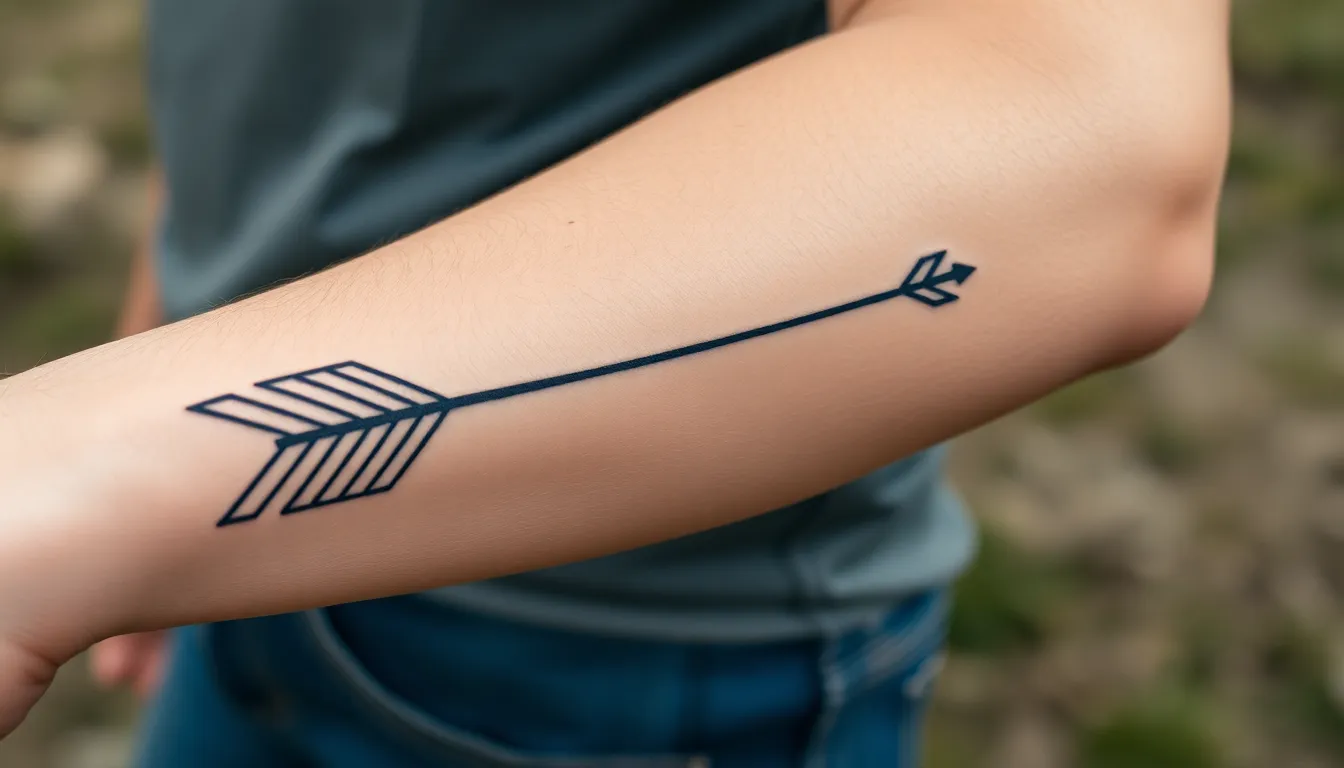 50 Stunning Arrow Tattoo Ideas: From Simple Designs to Bold Statement Pieces 11