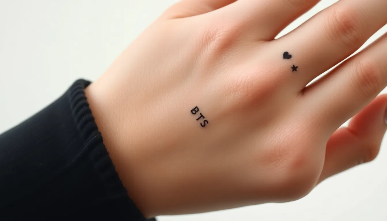 50+ BTS Tattoo Ideas Every ARMY Will Love (Minimalist to Bold Designs) 12 50+ BTS Tattoo Ideas Every ARMY Will Love (Minimalist to Bold Designs) 11