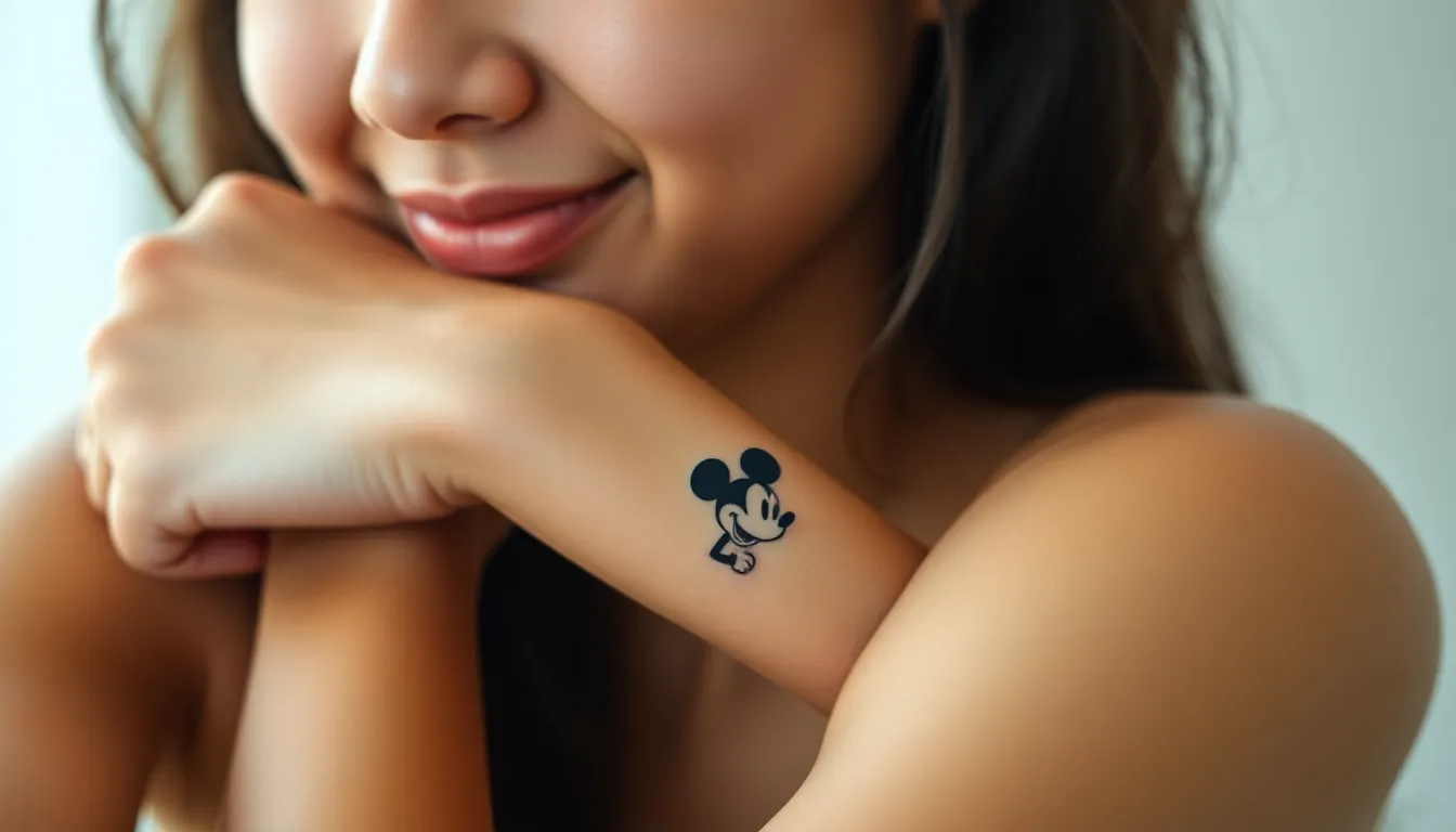 50+ Magical Disney Tattoo Ideas That Will Bring Your Childhood Dreams to Life 12 50+ Magical Disney Tattoo Ideas That Will Bring Your Childhood Dreams to Life 11
