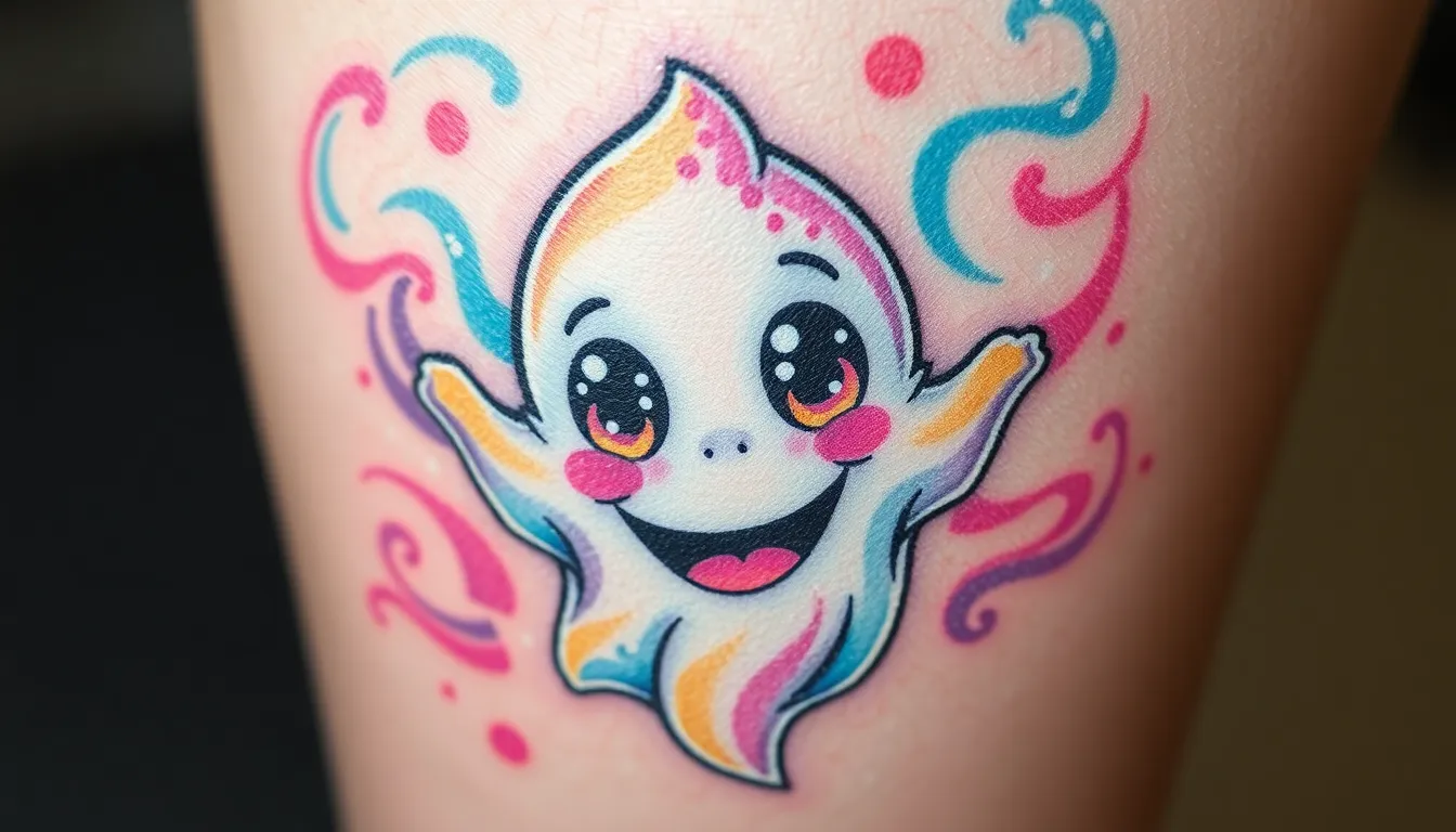 50+ Spooky Ghost Tattoo Ideas That'll Haunt Your Skin in the Best Way 12 50+ Spooky Ghost Tattoo Ideas That'll Haunt Your Skin in the Best Way 11