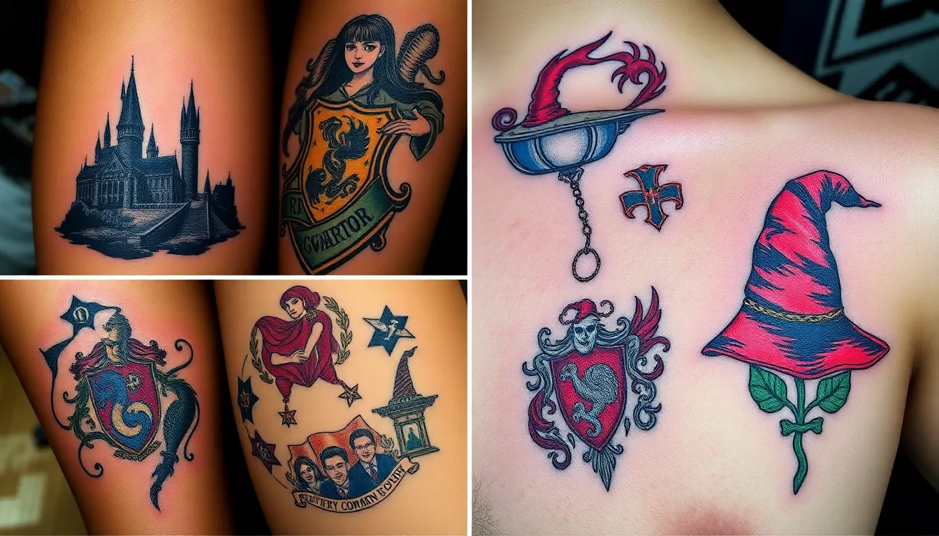 50+ Magical Harry Potter Tattoo Ideas That Every Fan Will Love 12 50+ Magical Harry Potter Tattoo Ideas That Every Fan Will Love 11