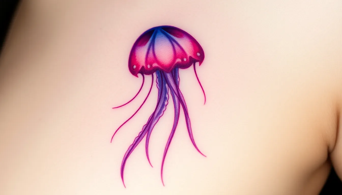 30 Stunning Jellyfish Tattoo Ideas That Will Make You Want Ocean Ink 12 30 Stunning Jellyfish Tattoo Ideas That Will Make You Want Ocean Ink 11