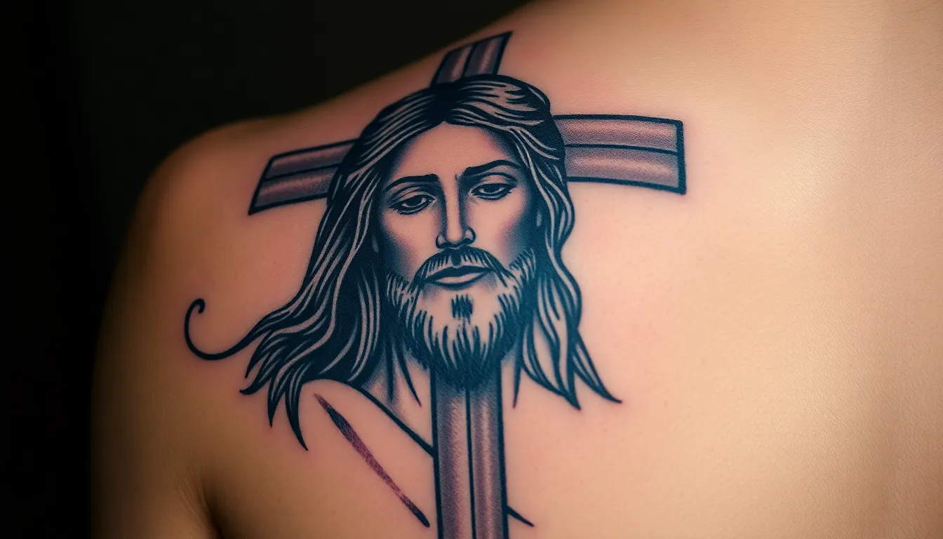50 Stunning Jesus Tattoo Ideas: Sacred Designs for Every Style & Placement 12 50 Stunning Jesus Tattoo Ideas: Sacred Designs for Every Style & Placement 11