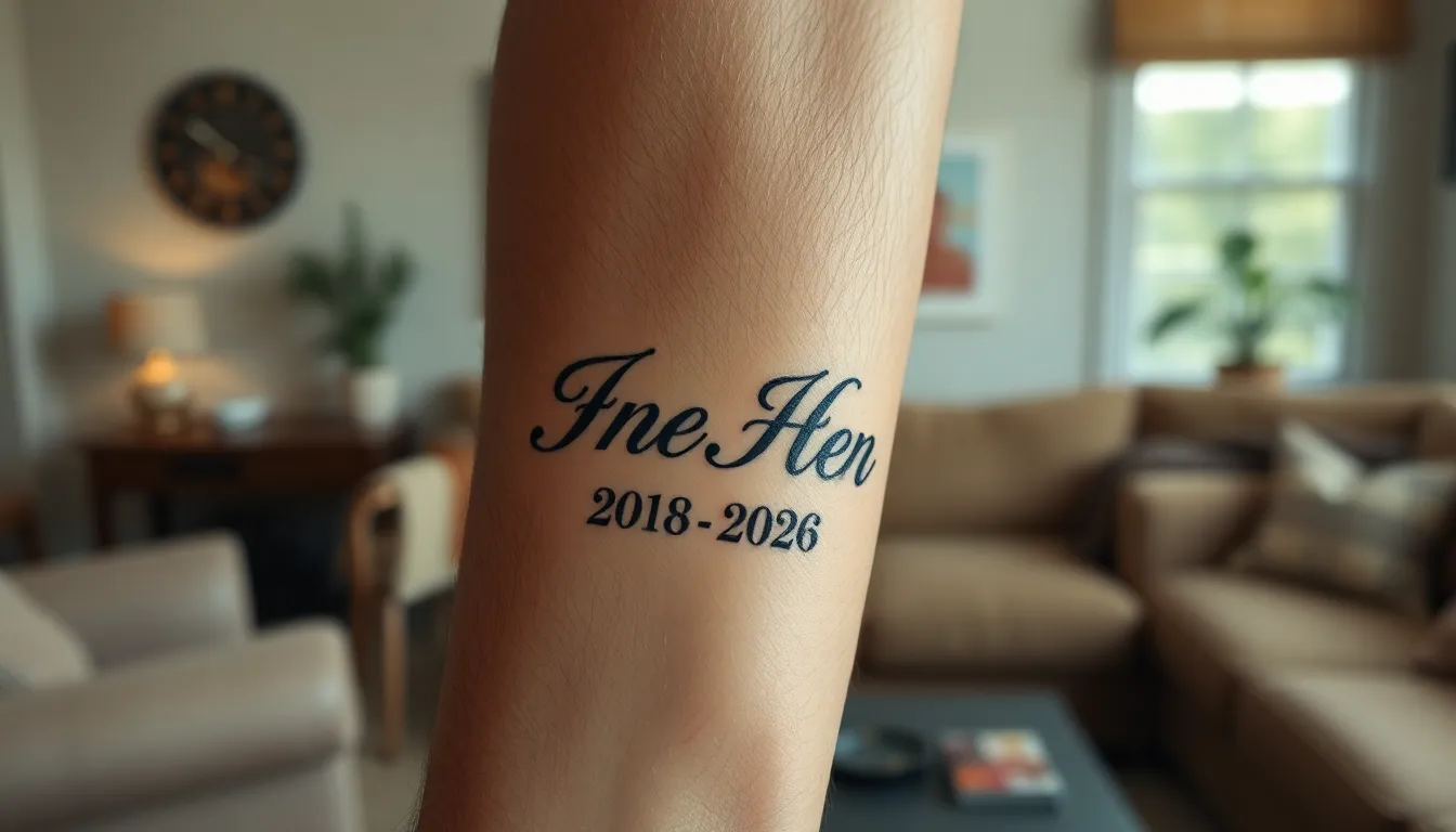 50+ Meaningful Name Tattoo Ideas for Men: From Classic to Modern Designs 12 50+ Meaningful Name Tattoo Ideas for Men: From Classic to Modern Designs 11