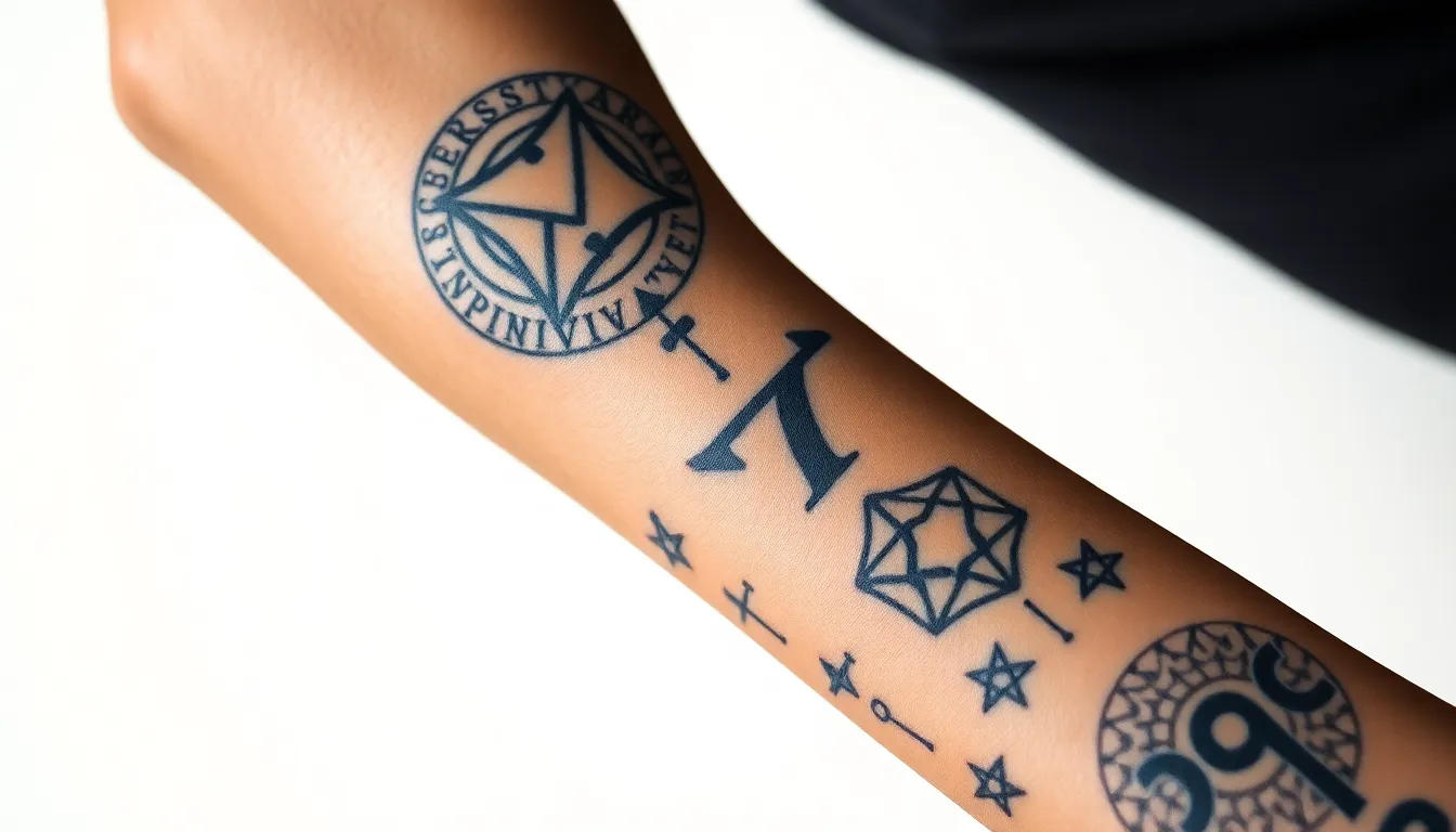 50+ Meaningful Number Tattoo Ideas That Tell Your Personal Story 12 50+ Meaningful Number Tattoo Ideas That Tell Your Personal Story 11