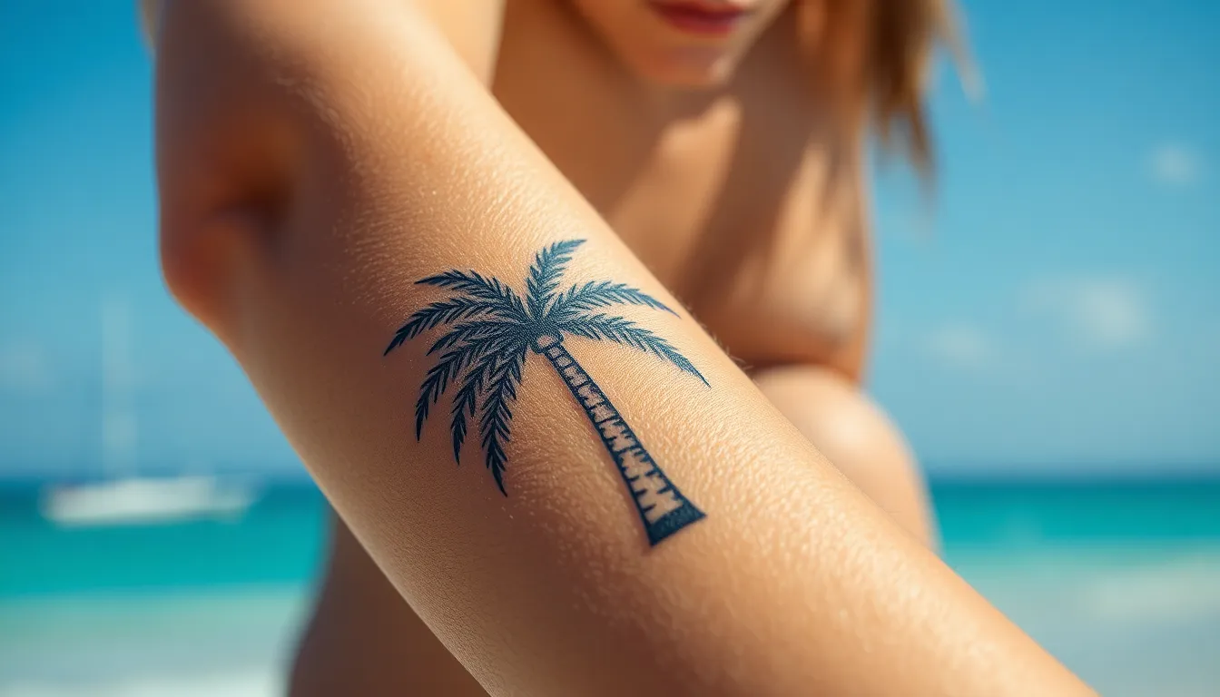50+ Stunning Palm Tree Tattoo Ideas That'll Make You Crave Paradise (2025) 12 50+ Stunning Palm Tree Tattoo Ideas That'll Make You Crave Paradise (2025) 11