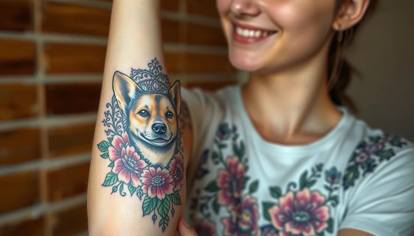 50+ Pet Tattoo Ideas to Honor Your Furry Best Friend Forever 12 50+ Pet Tattoo Ideas to Honor Your Furry Best Friend Forever 11
