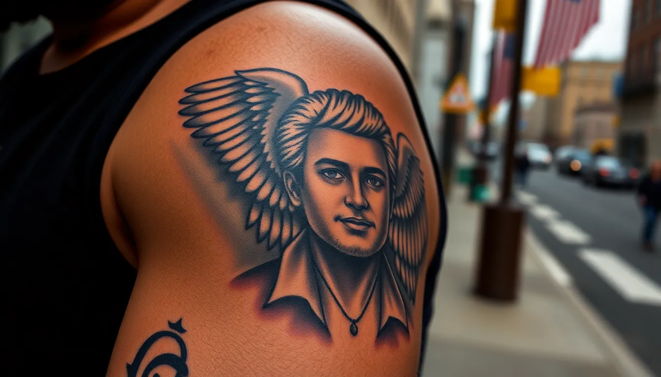 50 Heartfelt RIP Tattoo Ideas for Dad - Memorial Designs That Honor His Memory 12 50 Heartfelt RIP Tattoo Ideas for Dad - Memorial Designs That Honor His Memory 11