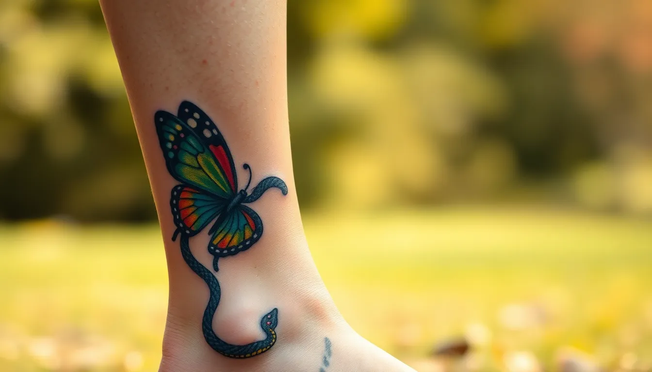 50+ Stunning Tattoo Anklet Ideas: From Delicate Florals to Bold Tribal Designs 11