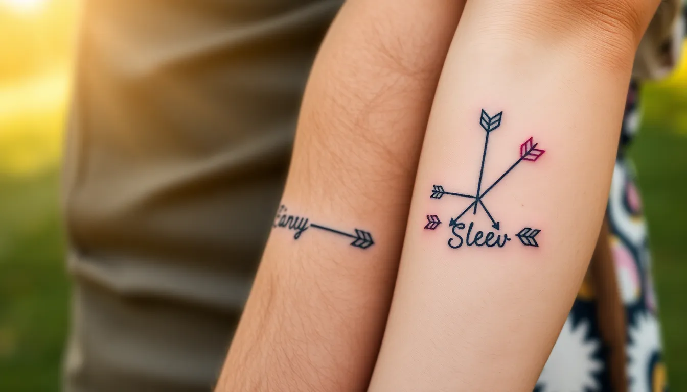 50+ Beautiful Tattoo Ideas for Children's Names That Parents Actually Love 12 50+ Beautiful Tattoo Ideas for Children's Names That Parents Actually Love 11