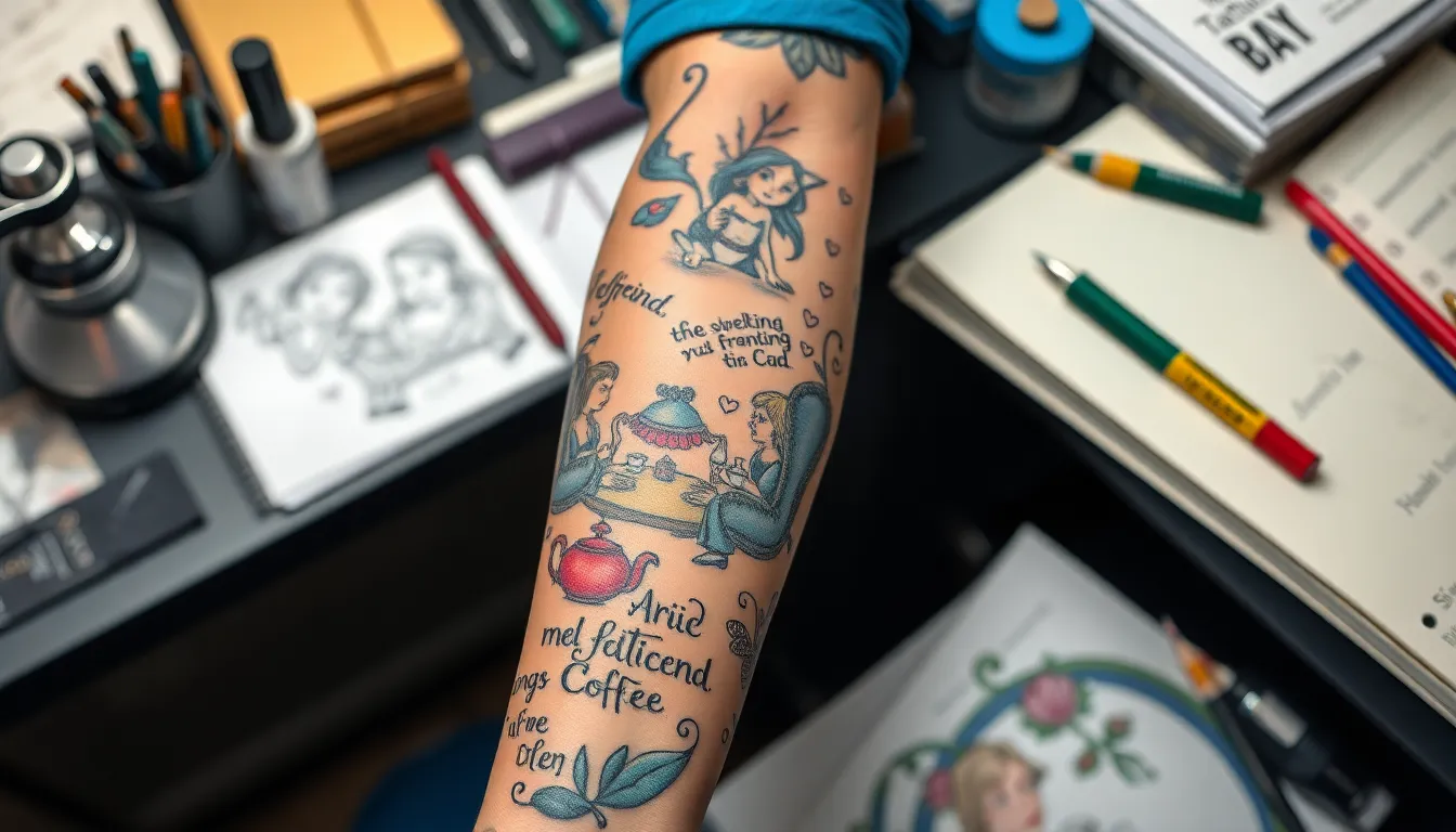 25 Alice in Wonderland Tattoo Ideas That Will Take You Down the Rabbit Hole 14 25 Alice in Wonderland Tattoo Ideas That Will Take You Down the Rabbit Hole 13