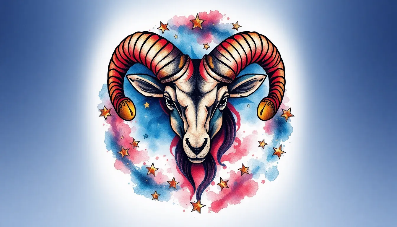 50+ Bold Aries Tattoo Ideas That Perfectly Match Your Fiery Personality 14 50+ Bold Aries Tattoo Ideas That Perfectly Match Your Fiery Personality 13