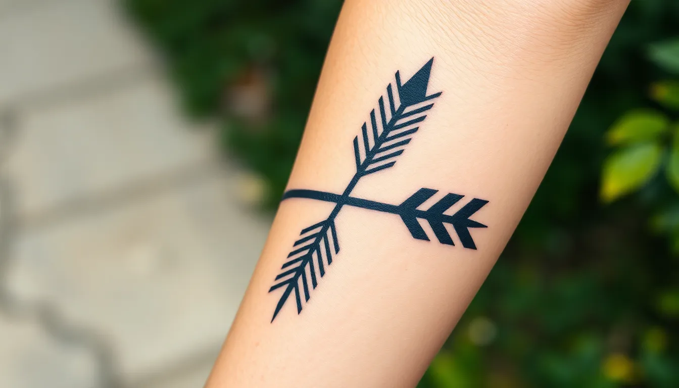 50 Stunning Arrow Tattoo Ideas: From Simple Designs to Bold Statement Pieces 13