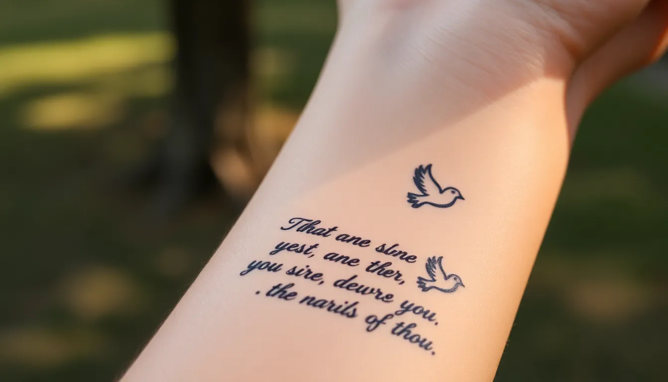 50 Inspiring Bible Verse Tattoo Ideas for Your Next Meaningful Ink 13