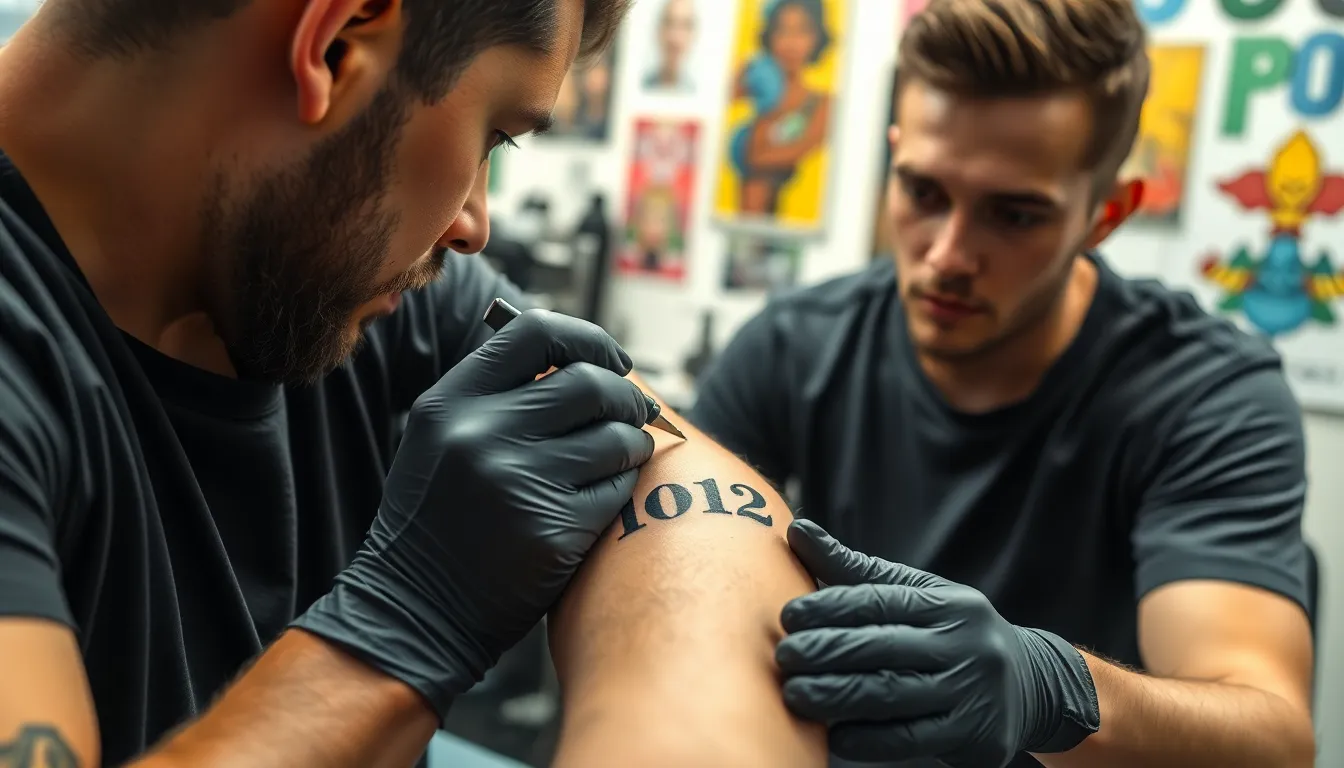 15 Meaningful Birth Date Tattoo Ideas for Guys That Tell Your Story 14 15 Meaningful Birth Date Tattoo Ideas for Guys That Tell Your Story 13
