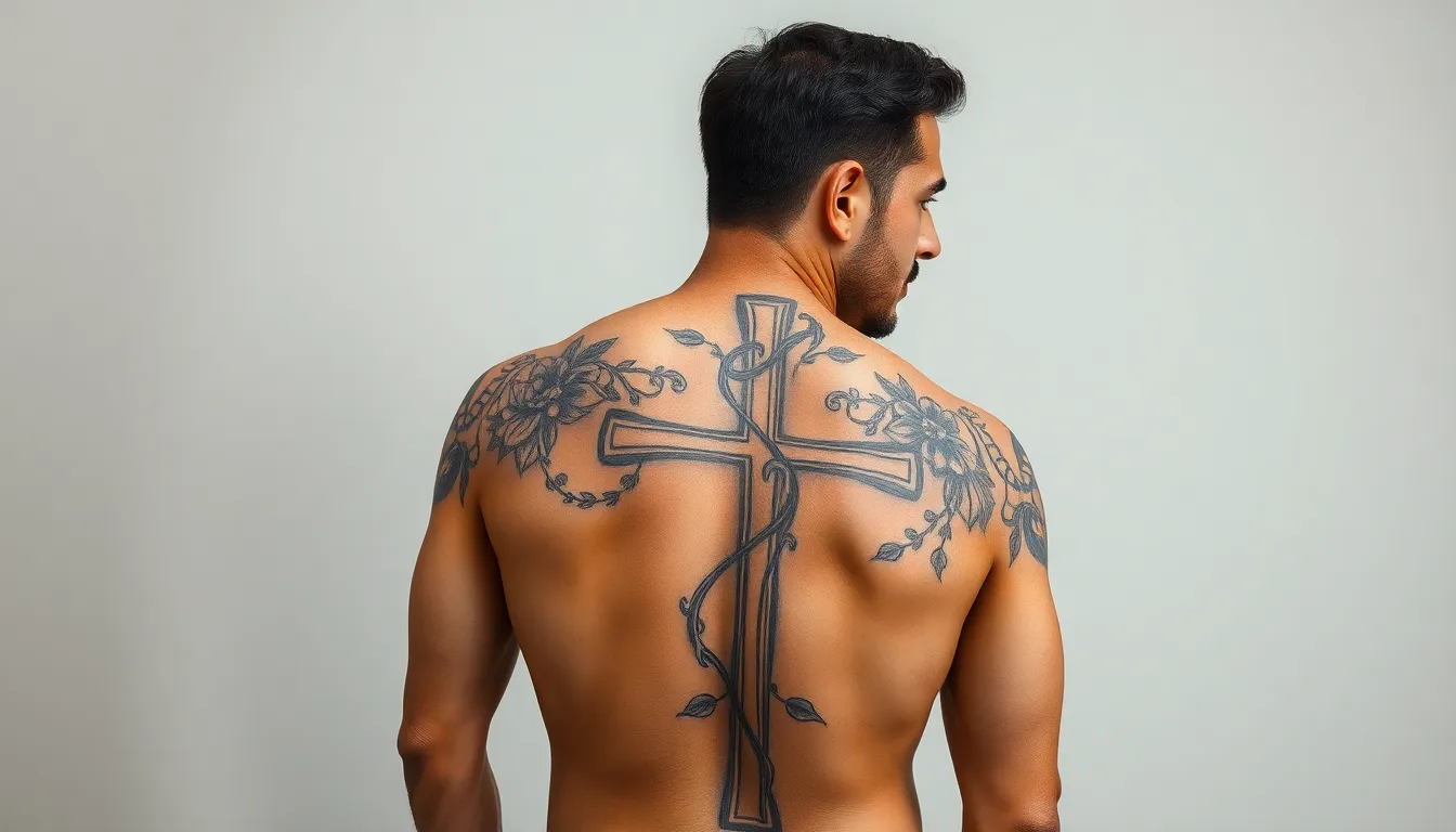 50+ Powerful Cross Tattoo Ideas for Men: Traditional to Modern Designs 14 50+ Powerful Cross Tattoo Ideas for Men: Traditional to Modern Designs 13